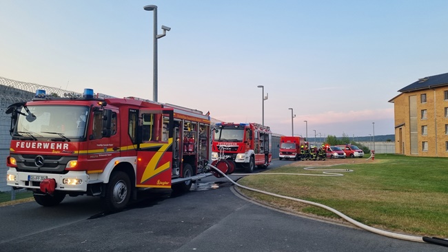 Zellenbrand in der JVA Rosdorf