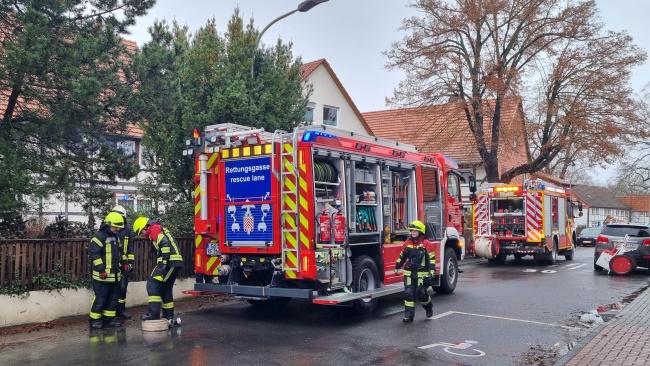 Zimmerbrand – Eine verletzte Person