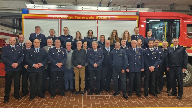 Jahreshauptversammlung Ortsfeuerwehr Rosdorf